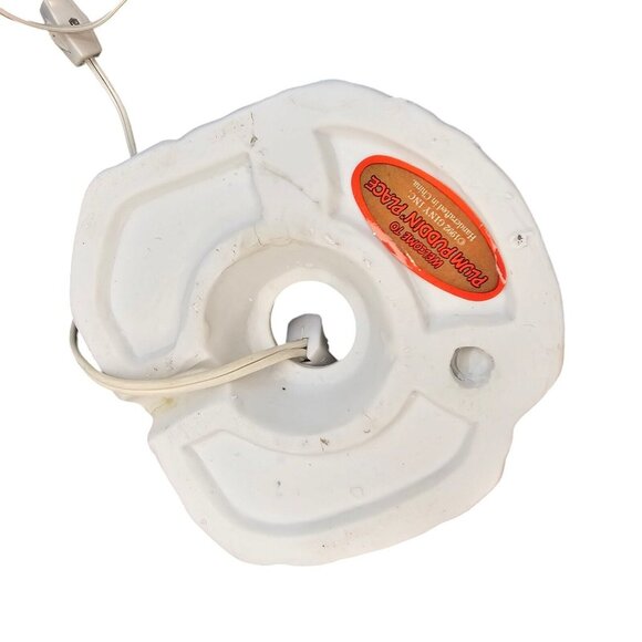 1992 Giny Plum Puddin' Place,‎ Meeting Gingerbread House Christmas Village Light - Picture 10 of 15